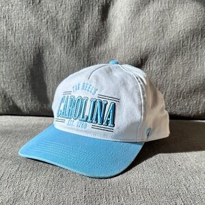 Carolina Blue and White Two Tone Snapback Hat